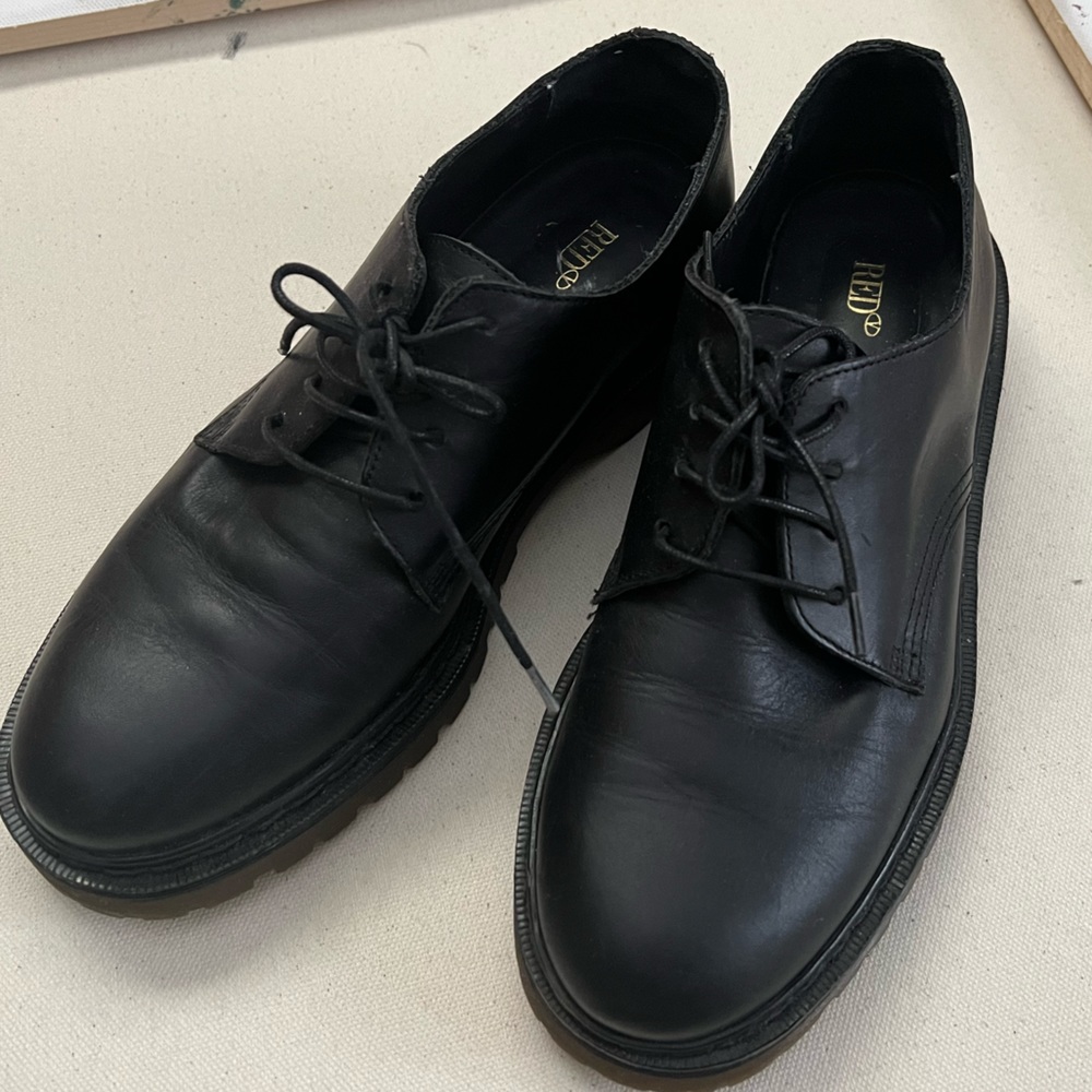 RED Valentino leather dress shoes